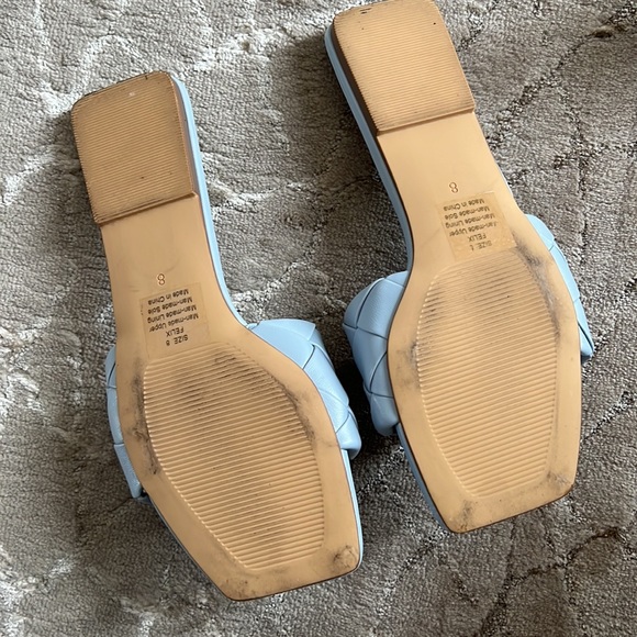 Billini Felix Powder Blue Slides - Picture 3 of 3